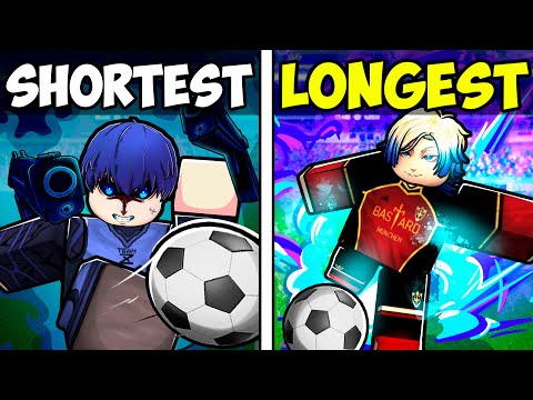 Видео: От самых коротких до самых длинных ПРОБУЖДЕННЫХ УДАРОВ в Blue Lock Rivals…