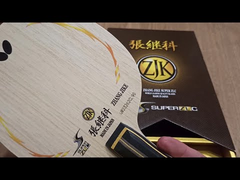 Видео: Butterfly Zhang Jike Super ZLC. Обзор на топовое основание для настольного тенниса.