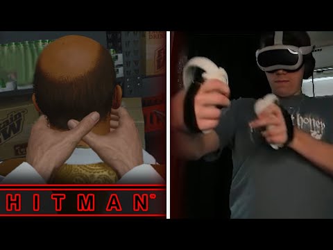 Видео: ГЛЕБ ИГРАЕТ В HITMAN VR | Sasavot