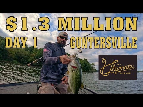 Видео: Турнир по ловле окуня с призом 1,3 миллиона долларов в Гантерсвилле — Ultimate Angler Championshi...