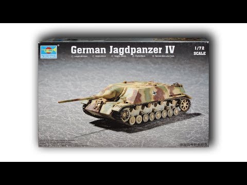Видео: Обзор и сборка Jagdpanzer IV Trumpeter 1:72