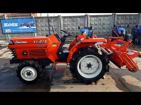 Видео: Мінітрактор Kubota L1-215 з грунтофрезою, задовільнить найвибагливішого покупця!!!