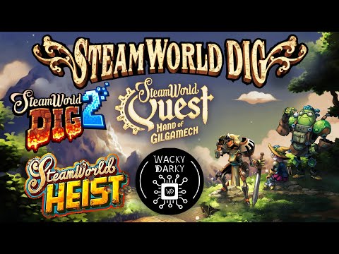 Видео: Серия SteamWorld. Обзор 4 в 1. Космические грабители, Шахтеры и Рыцари на паровой тяге [Новьё в Дом]