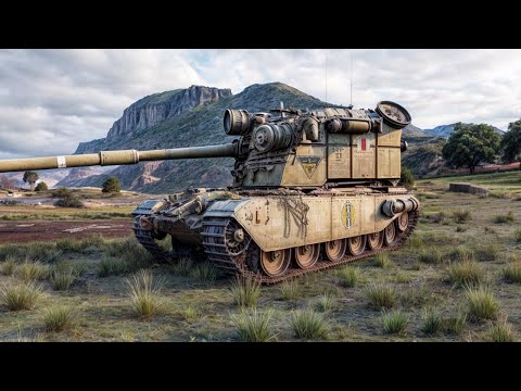 Видео: FV4005 Stage II - Мощный разрушитель брони - World of Tanks