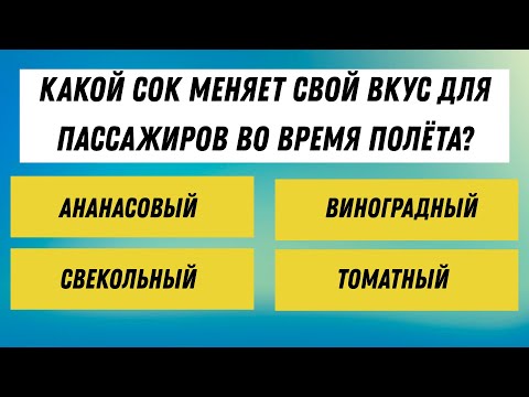 Видео: Вы — настоящий МОЗГ эрудиции, если ответили на эти 30 вопросов!