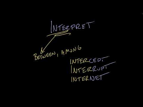 Видео: Неопределенный, Интерпретировать | Словарь | Академия Хана