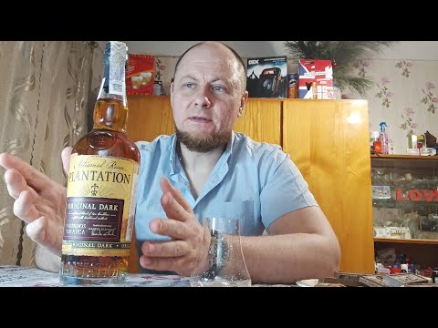 Видео: Обзор на Ром🥃 🇯🇲🇫🇷 Plantation Original Dark выдержанный в коньячных бочках  из лимузенского дуба.