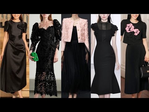 Видео: Гламурные и стильные платья Black Tie для торжественных случаев / праздничные платья для особых с...