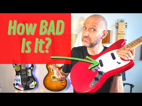 Видео: Насколько ПЛОХА Squier Sonic Mustang [обзор и демо] #электрогитара #бюджетнаягитара #дешеваягитара