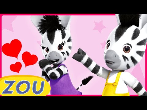 Видео: Зу отмечает любовь | Компиляция Дня святого Валентина 2024 | Непоседа Зу  🦓