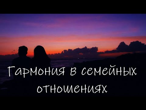Видео: "Гармония в семейных отношениях" Бальжик Ф.
