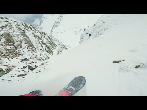 Видео: Роза Хутор. Фрирайд. Один день в горах. Борисов Алексей.