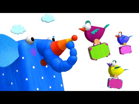 Видео: Деревяшки – Полетели 🦅🐦 – Сборник | Новый развивающий мультик для малышей