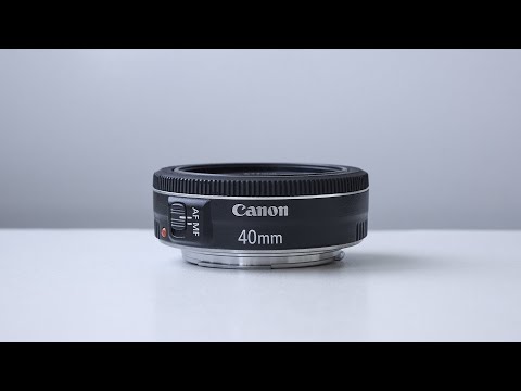 Видео: Canon EF 40mm f/2.8 Легенда среди блинов