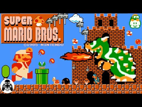 Видео: Super Mario Bros / Марио Денди - играть онлайн - Полное прохождение игры / Walkthrough