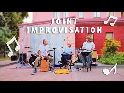 Видео: Красивая игра на Глюкофоне, Рав Васт, и кахоне / Playing on Steel Tongue Drums, RAV Vast Drum, Cajon