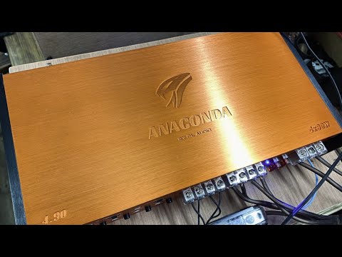 Видео: Anaconda 4.90w замер усилителя