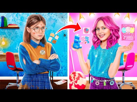 Видео: Полное преображение комнаты! Как стать популярной!