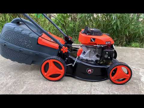 Видео: Бензиновая газонокосилка Patriot PT 42 LS
