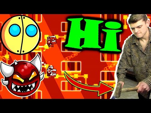 Видео: Лучше бы я не проходил этот легендарный демон... Geometry Dash [129] Hi