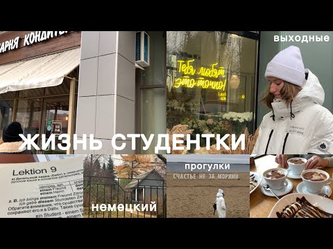 Видео: ЖИЗНЬ СТУДЕНТКИ 1 КУРСА // лекции / личный дневник / выходные (vlog 13)