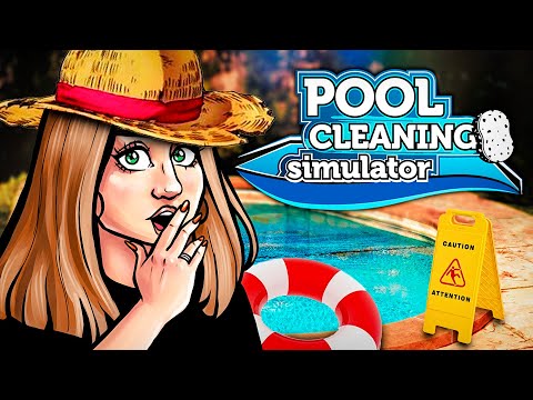 Видео: КОРОЧЕ, СЕГОДНЯ МЫ ЧИСТИМ БАССЕЙНЫ // POOL CLEANING SIMULATOR