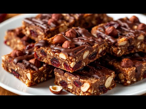 Видео: DIY батончики из орехов: Суперэнергетический десерт! Без сахара! Перекус на каждый день!