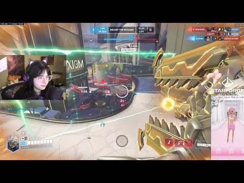 Видео: 17 тысяч исцелений! Аспен Иллари, Overwatch 2, 10 сезон, топ-500