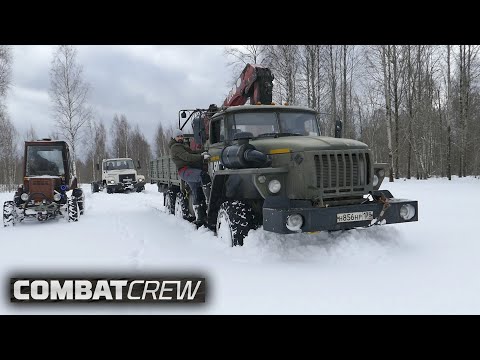 Видео: УРАЛ 6х6 и ГАЗ Садко против Турбо-Трактора!