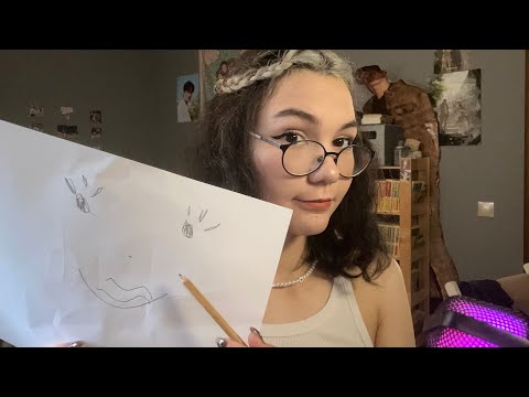 Видео: асмр учимся красиво рисовать ✍🏻😴