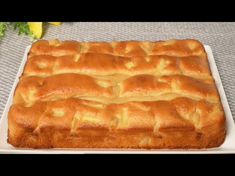 Видео: Торт за 5 минут! Знаменитый немецкий яблочный пирог, который тает во рту! Просто и вкусно