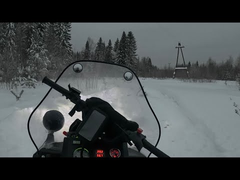 Видео: Неудачный тест драйв саней пнд,ТЕСТ БУРАНА ЛИДЕР НА ТЯГУ В ГЛУБОКОМ СНЕГУ
