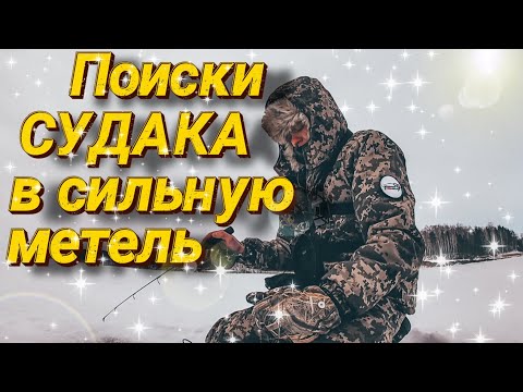 Видео: Поиски СУДАКА в сильную метель!!!р.Мильтюш. 04.12.2024