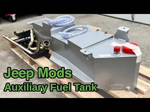 Видео: Дополнительный топливный бак Jeep Wrangler JK, эпизод 10