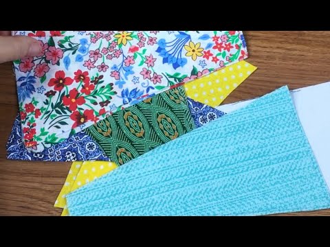 Видео: Этот метод работы с лоскутками удивит и новичков и опытных швей DIY мастер-класс