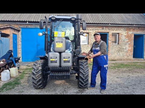 Видео: Заміна мастила в передньому мості та двигуні у тракторі СКАУТ ТВ-904 С