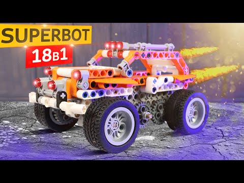 Видео: УМНЫЙ КОНСТРУКТОР APITOR 18в1 SUPERBOT + КОНКУРС