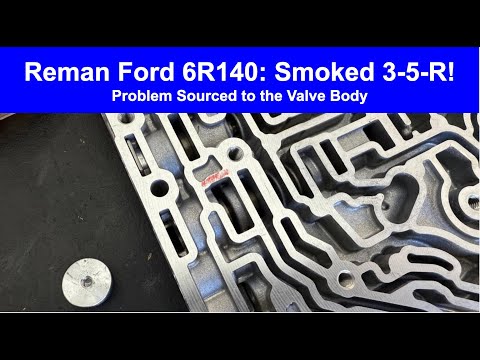 Видео: Ford 6R140 Direct Clutch (3-5-R) Неисправность через 300 миль — гидроблок