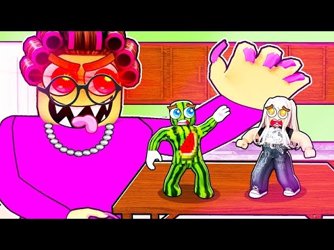 Видео: СТРАШНА БАБУСЯ ЗЛОВИЛА НАС У РОБЛОКСІ