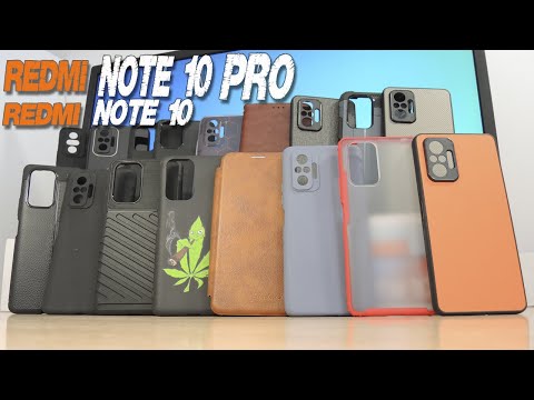 Видео: Большая подборка чехлов для смартфонов  Xiaomi Redmi Note 10 и Redmi Note 10 PRO