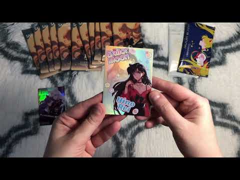 Видео: Распаковка карточек Сейлор Мун Суприм | Sailor Moon Yoka 1