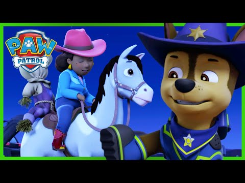 Видео: Кученцата каубои спасят ходещия на сън кмет Гудуей и още! - PAW Patrol Bulgarian карикатури за деца