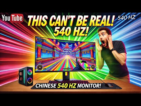 Видео: Китайский Монитор 540 Гц за КОПЕЙКИ! ЛУЧШЕ, чем ZOWIE XL2586X ?