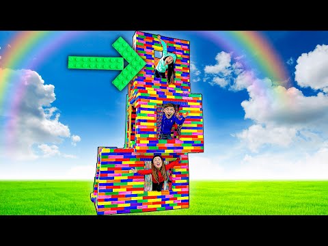 Видео: Кто Последний Покинет ЛЕГО ДОМ Челлендж !
