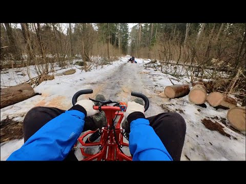 Видео: На Внедорожных Картах по Лесу и по ЛЬДУ – Проедем или Утонем?