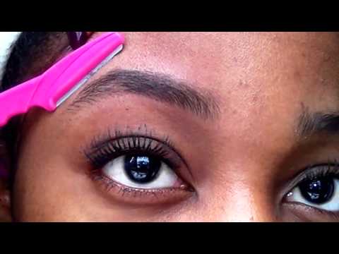 Видео: ОФОРМЛЕНИЕ БРОВЕЙ ДЛЯ НАЧИНАЮЩИХ | ПОЛНОЕ УРОКО ОФОРМЛЕНИЯ БРОВЕЙ | бритва