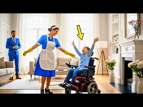 Видео: Миллионер обнаружил сотрудницу, танцующую с ее сыном в инвалидной коляске    И вот что он сделал