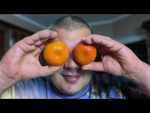 Видео: Салат с Мандаринами! Готовлю каждые выходные