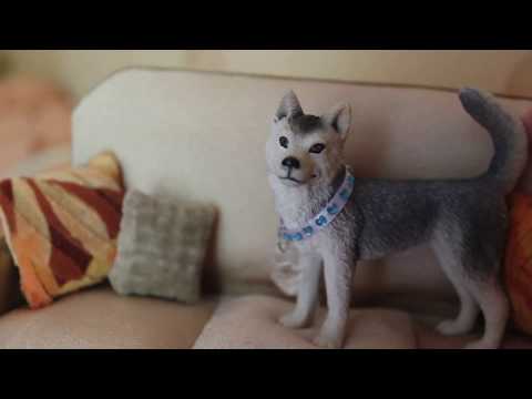 Видео: Как я делала фигурку собаки породы Западно-Сибирская Лайка/Процесс