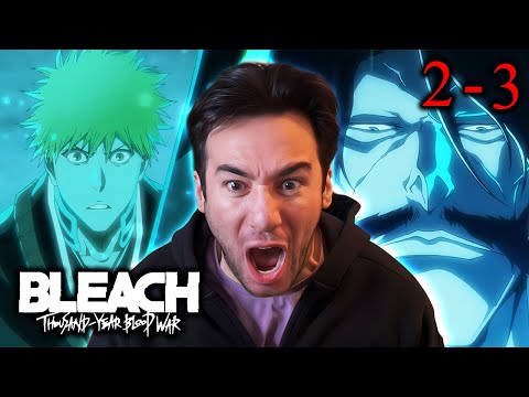 Видео: ТАК МНОГО КРОВИ... Bleach TYBW - Эпизод 2 и 3 (РЕАКЦИЯ)